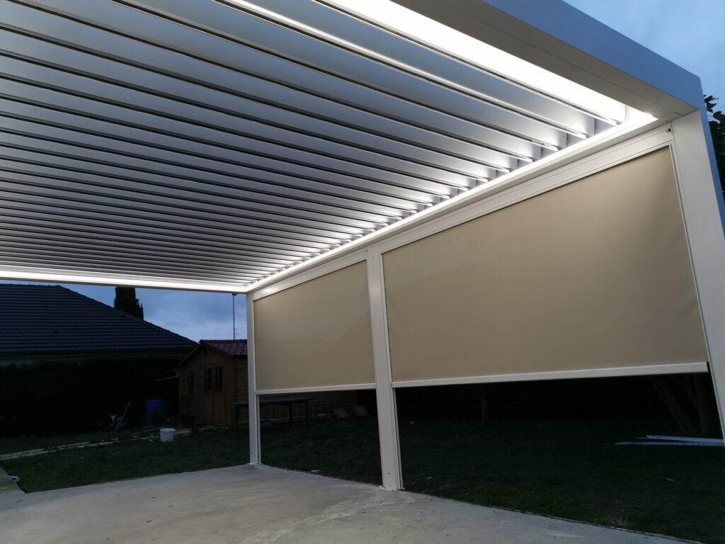 Pergola bioclimatique